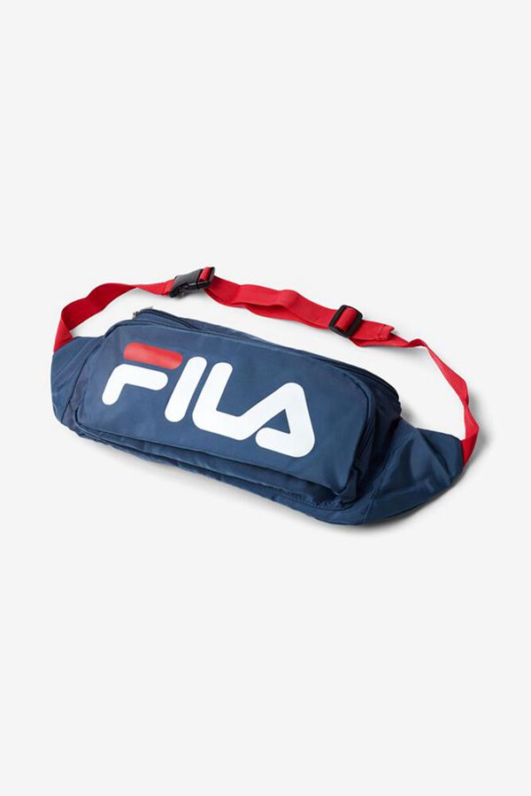 Fila Tašky Námornícka Modrá / Červené - Xl Sling Sack Vypredaj - Slovakia 97803-LIZB